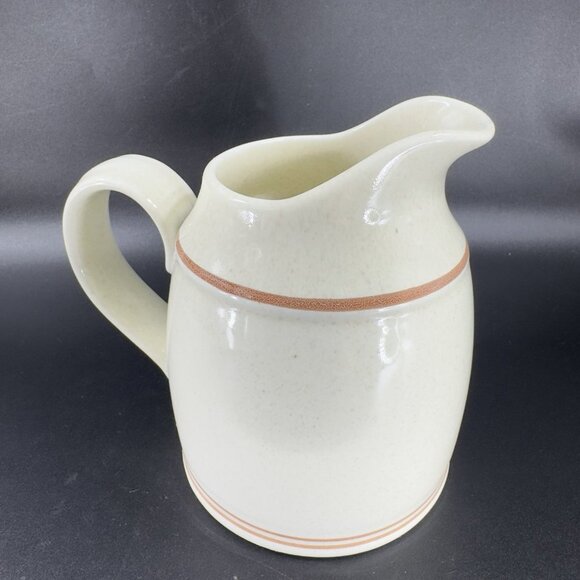 Royal Doulton Lambethware Nutmeg Ceramic Sugar Bowl And Creamer Set England VTG - Picture 13 of 15
